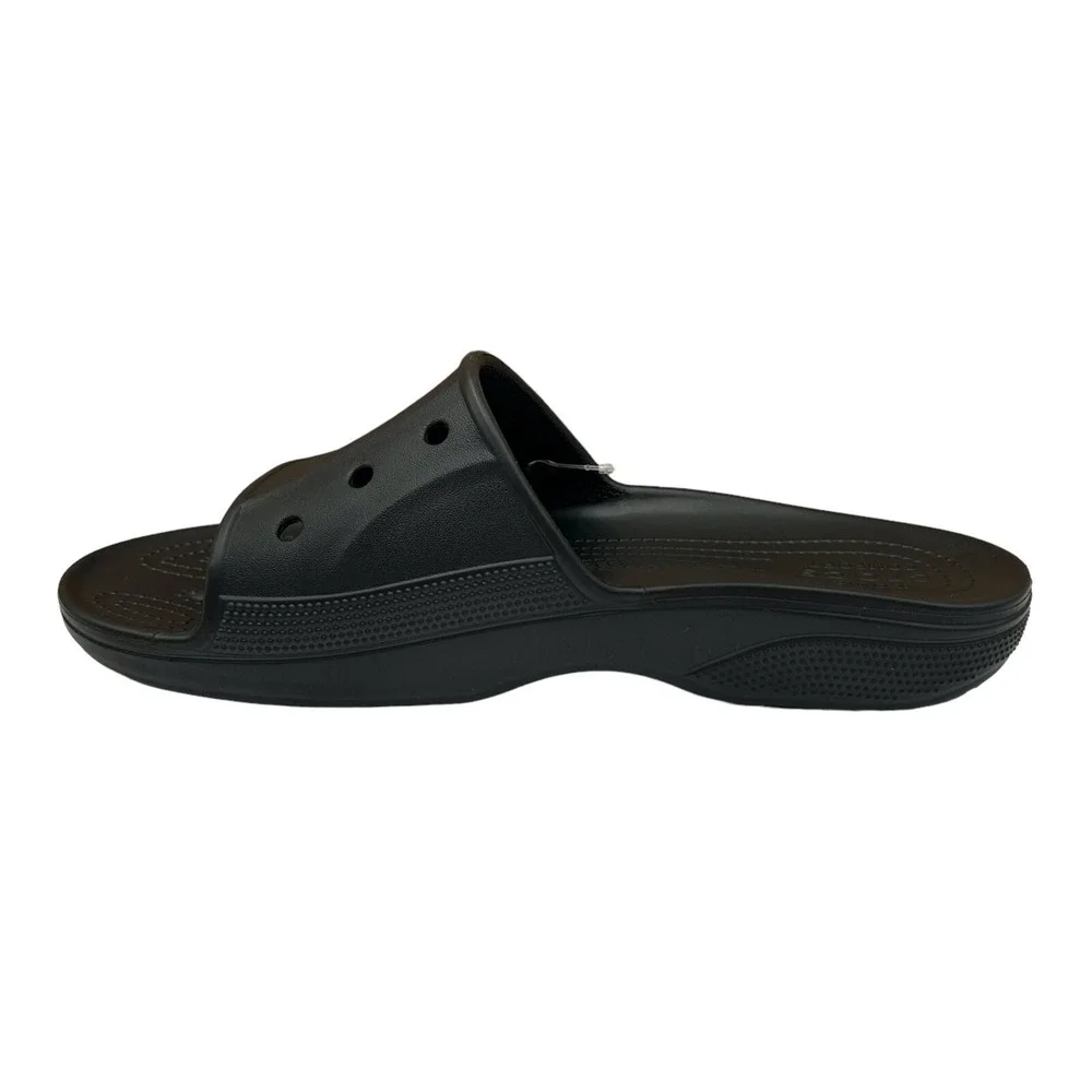 Crocs Baya II Mens Slide‎ Sandals Size 11 Black Lightweight Water Friendly